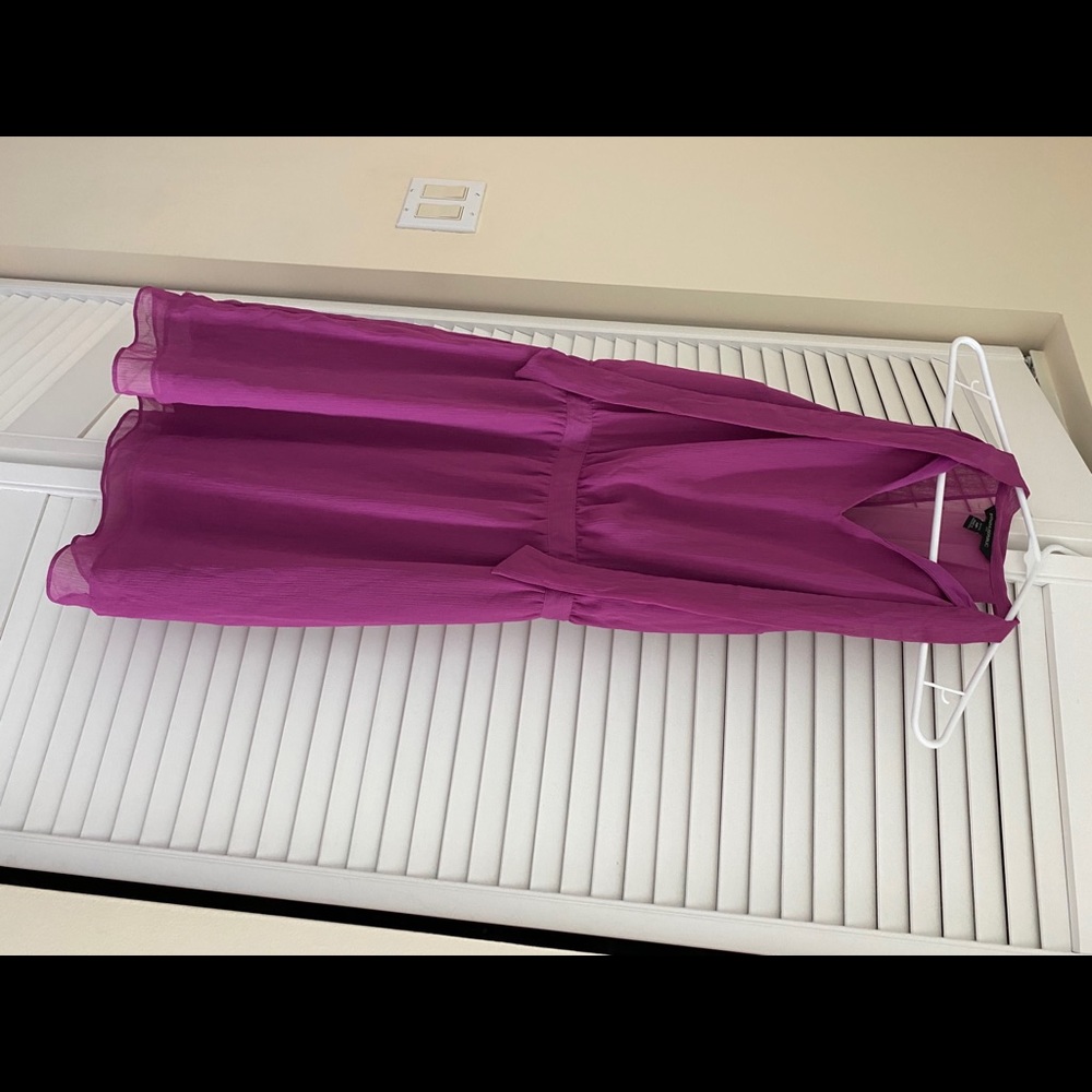 Banana republic tie neck dress